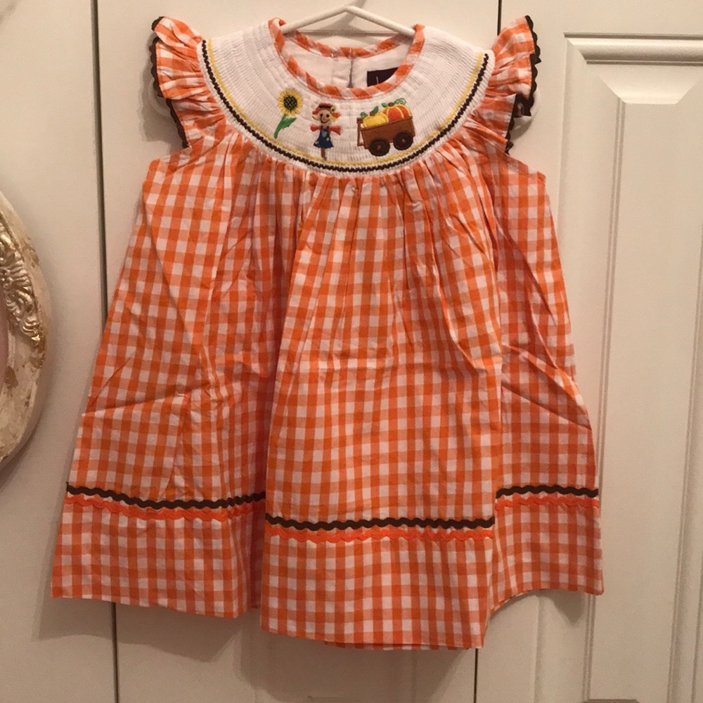 Zulilly smocked fall dress